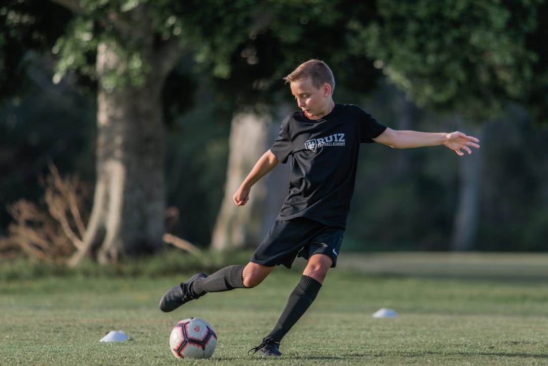 Grupo de jugadores durante una sesion estructurada